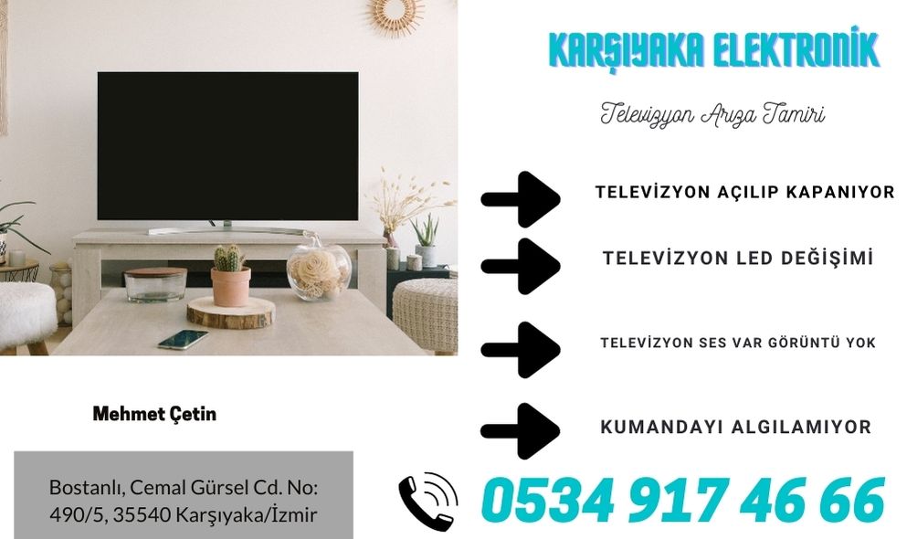 Televizyon Arıza Tamiri Karşıyaka